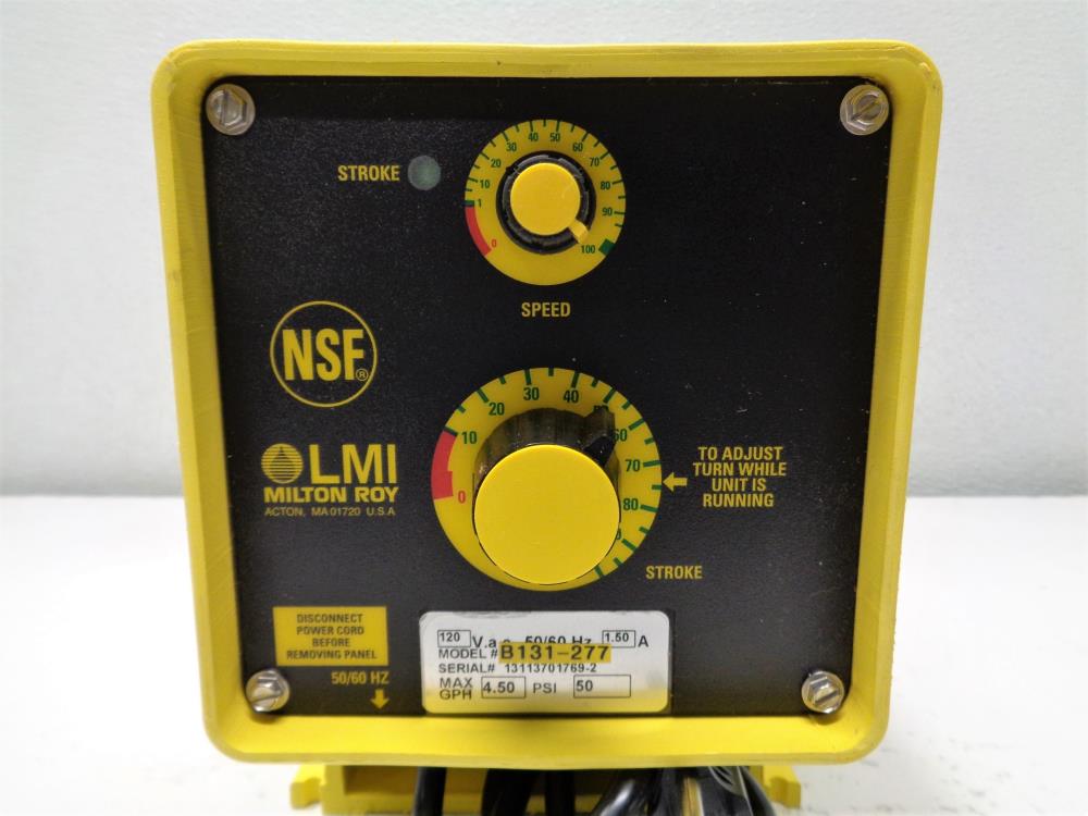 LMI Milton Roy Electronic Metering Pump B131-277